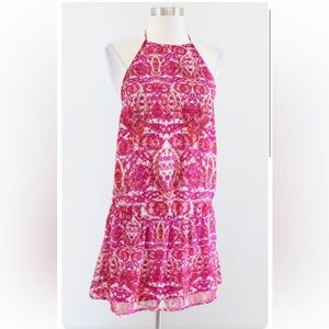 Show Me Your Mumu Hammock Scrunch Halter Mini in Pink Multi